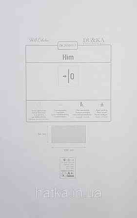 Шпалери вініл на флізеліні гарячого тиснення DU&KA Him 1.06х10 однотонні тонкі смужки коричневі із сірим Київ