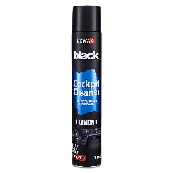Поліроль для панелі приладів Nowax Cockpit Cleaner Spray Diamond, 750мл Львів