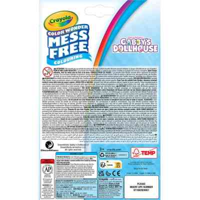 Набор для творчества Crayola Gabby's Dollhouse Розмальовка 18 сторінок та 4 фломастери (75-2861) Винница
