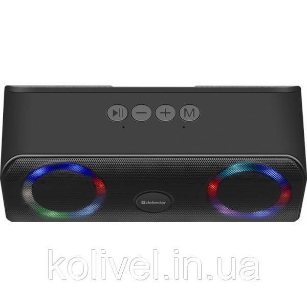Акустична система 1.0 Defender Q1 10W Light/BT/FM/USB/TF/AUX (65301) Киев - изображение 3
