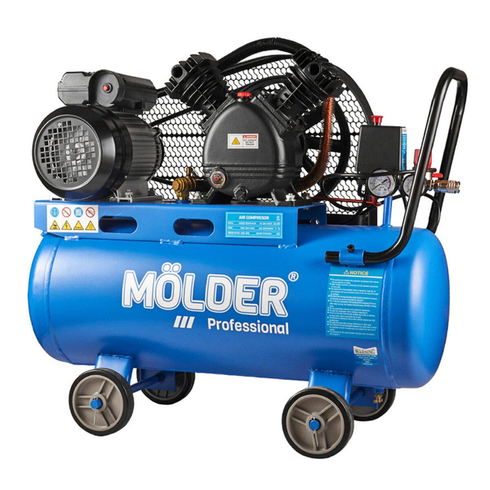 Компрессор воздушный Molder с ресивером 50л, 202л/мин, 1500Вт Киев - изображение 3