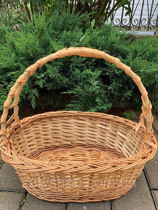 Кошик плетений з лози Київ - фото 5