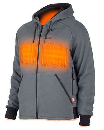 Толстовка з підігрівом MILWAUKEE, M12 HHGREY4-0 (XL), сіра (розмір XL) Одеса