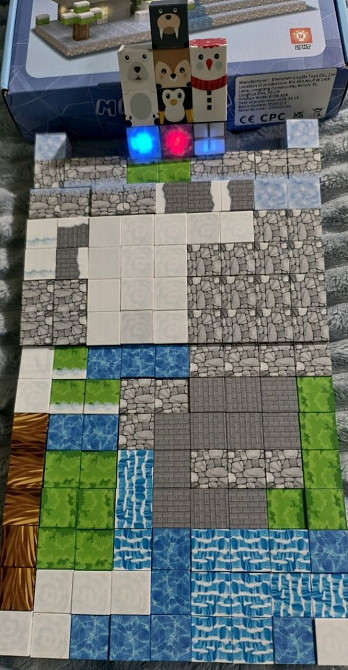 Конструктор магнітний, Конструктор магнитный Майнкрафт 138 блока лёд б. Харьков - изображение 2