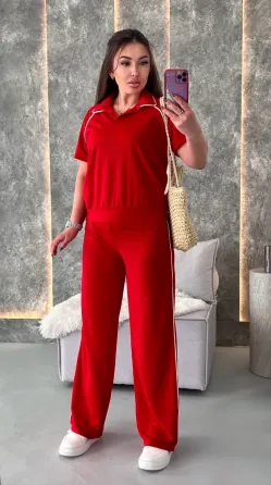 Костюм Поло + прямі брюки, зручна тканина і красивий силует. Одеса