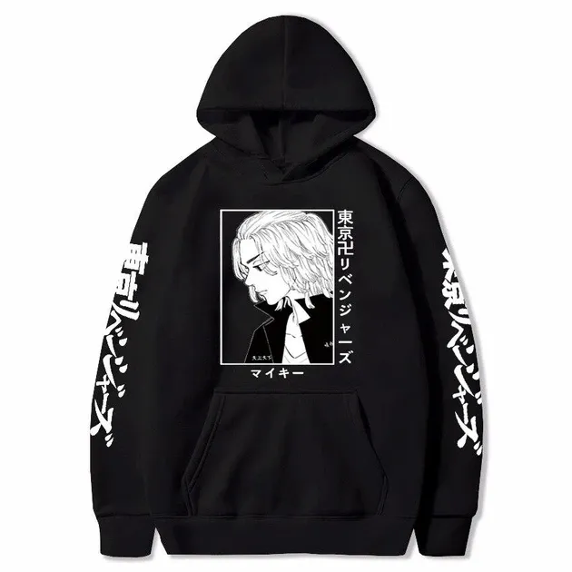 Худи, черная аниме для подростка мальчика 2765865258 размер 130 см Днепр - изображение 1