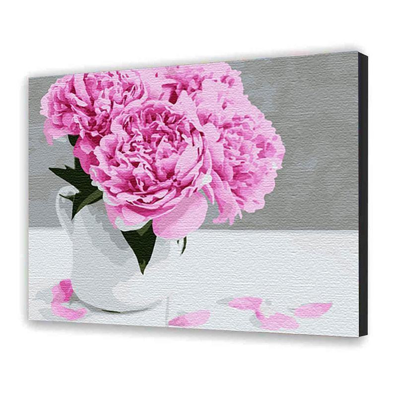 Картина по номерам "Нежность пионов" размер 40 х 50 см, код 12129 Одесса - изображение 1