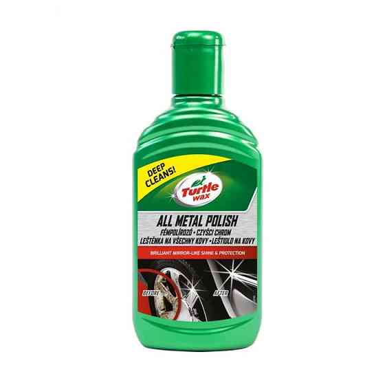 Полироль для металлических поверхностей Turtle Wax All Metal Polish 300мл Львов