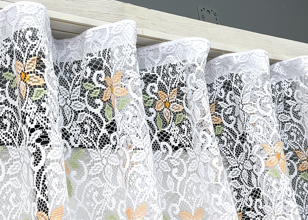 Кухонная арка VR-Textil № 000к жаккард белый 300х195 см (51-256) Киев - изображение 5