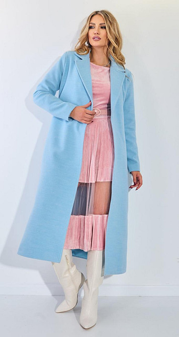 Кашемірове пальто з розрізами (42) Київ - фото 3