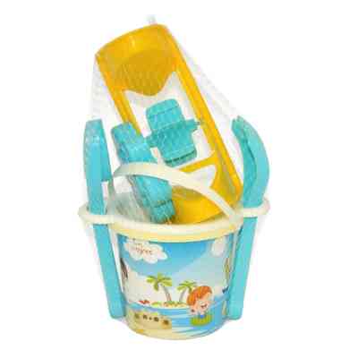 Игрушка для песка Tigres Summer 6 элементов с мельницей и термонаклейкой (39909) Винница