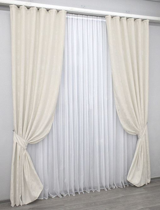 Шторная ткань жаккард, коллекция 