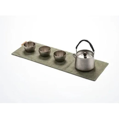 Набор туристической посуды Naturehike чайний NH20CJ007 титан (6927595749630) Вінниця - фото 3