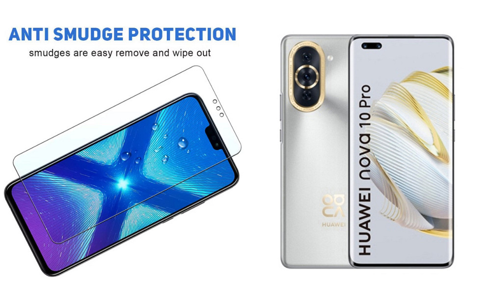 Захисне скло NeoGlass для Huawei Nova 10 Pro – надпрозоре та стійке Київ - фото 3