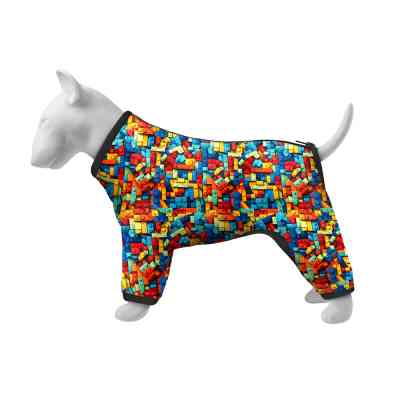 Вітровка для тварин WAUDOG Clothes Блоки XS 22 (385-4056) Вінниця