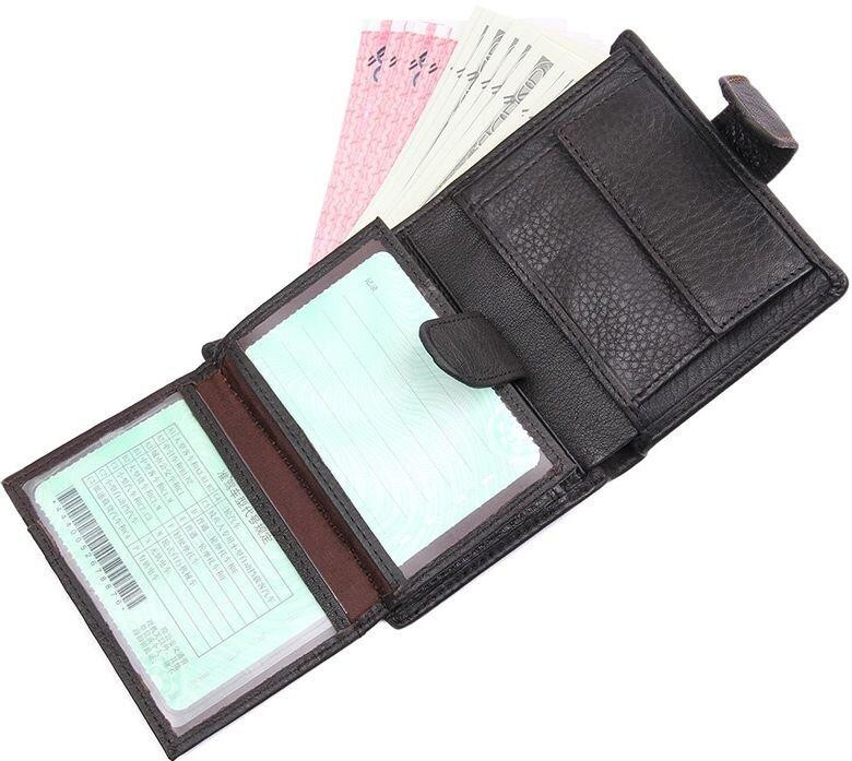 Гаманець чоловічий Vintage 14497 Чорний Київ - фото 10