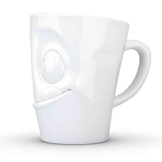 Чашка с ручкой Tassen Вкусняшка (350 мл) фарфор Белый Киев