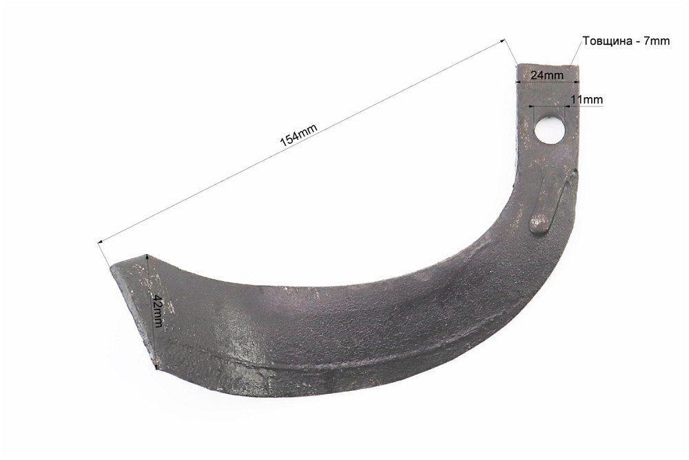 Ніж фрези R175/180N/190N/195NM, GN-4 ЛІВИЙ, L-167mm Київ - фото 2