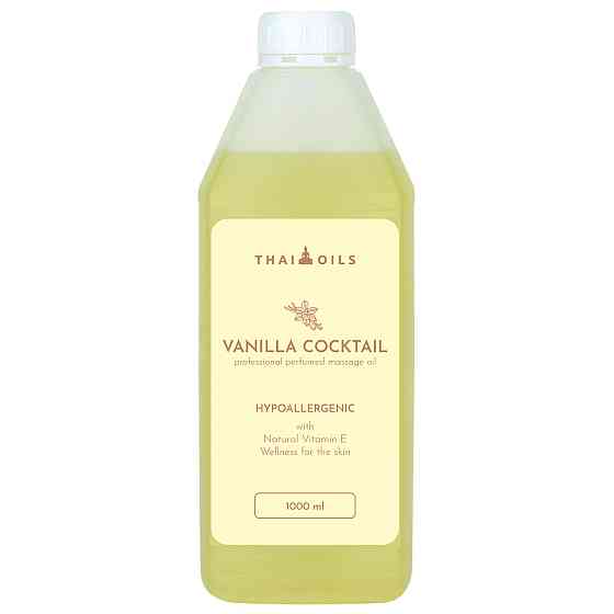 Професійна масажна олія «Vanilla cocktail» 3000 ml ванільна для масажу Київ