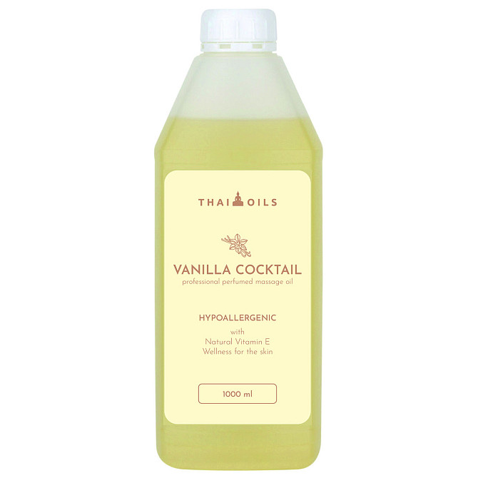 Професійна масажна олія «Vanilla cocktail» 3000 ml ванільна для масажу Київ - фото 2