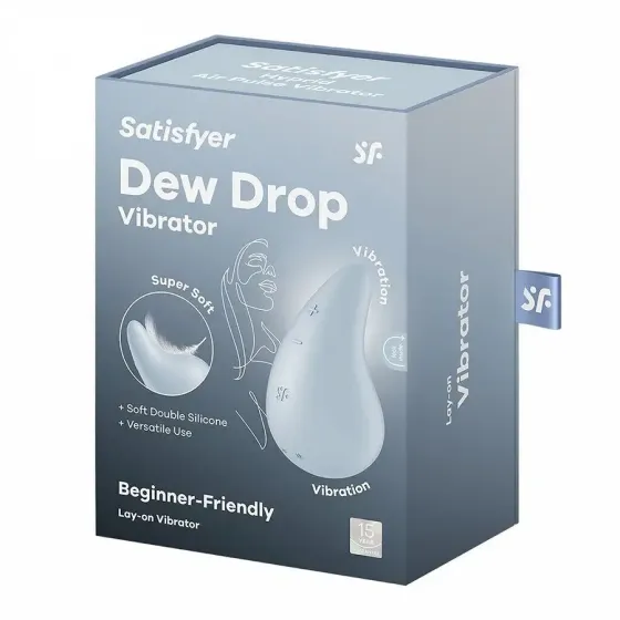 Вібратор Satisfyer Dew Drop Blue Львів