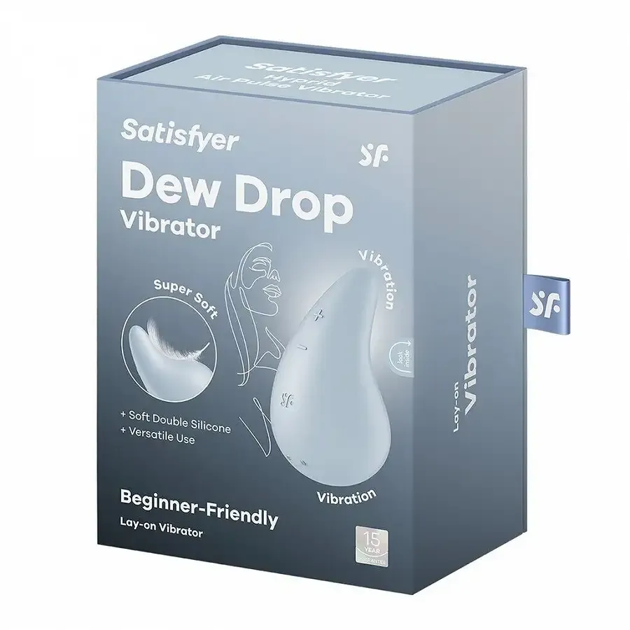 Вібратор Satisfyer Dew Drop Blue Львів - фото 6
