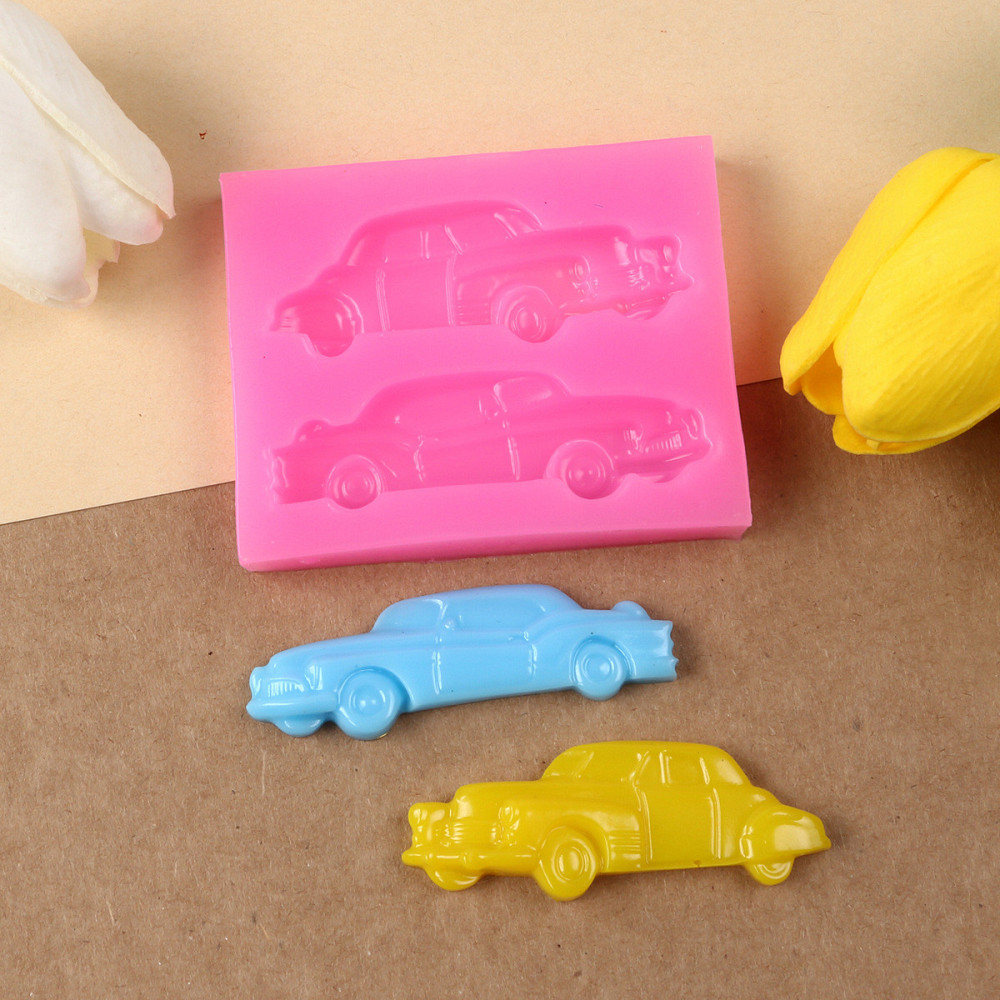 Молд силиконовый Машина 73 на 60 см розовый Киев - изображение 1