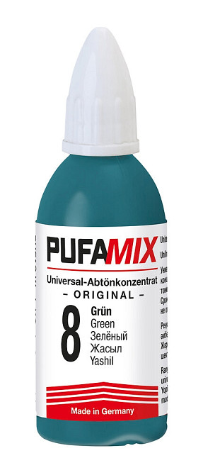 Барвник  універсальний PUFAMIX №8 зелений 20 мл Київ - фото 1