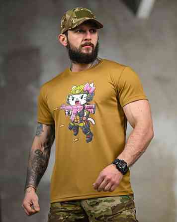 Тактична футболка SELION warrior coyot ТР6765 Одеса