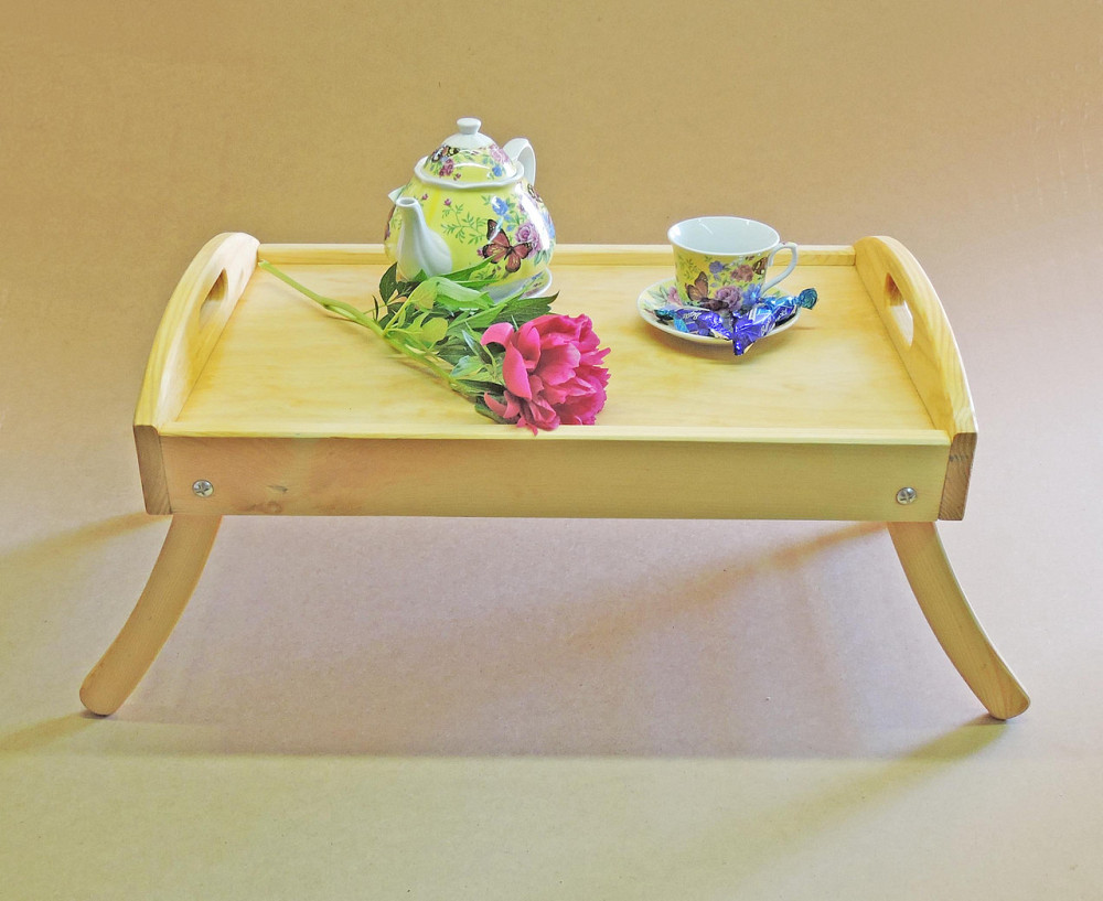 Столик-піднос для сніданку "Каліфорнія" ваніль Миколаїв - фото 4