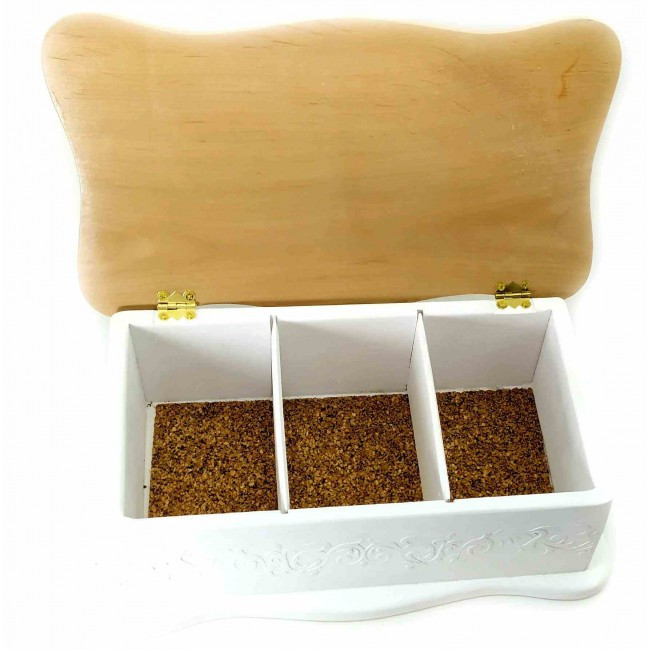 Скринька дерев'яна подарункова Молочний прованс Київ - фото 2