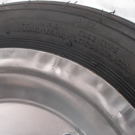 Колесо для візка 3.50-8 з камерою – надувне пневматичне колесо 350 мм для садових і вантажних візків КНК-350 Харків