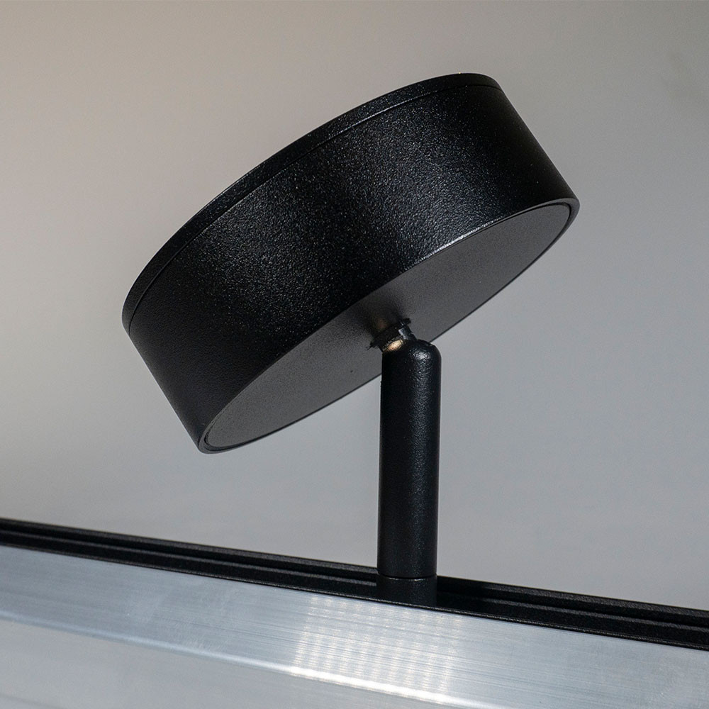 Milight Магнітний світильник spotlight чорний 3000К 95*135 mm 9Вт 720Lm 120° 48V Київ - фото 4