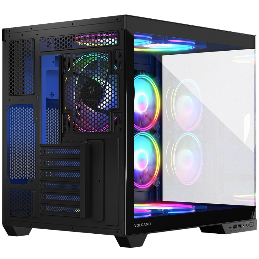Корпус Modecom VOLCANO PANORAMA APEX ARGB 5F MIDI GREY без БЖ ATX Вінниця - фото 12