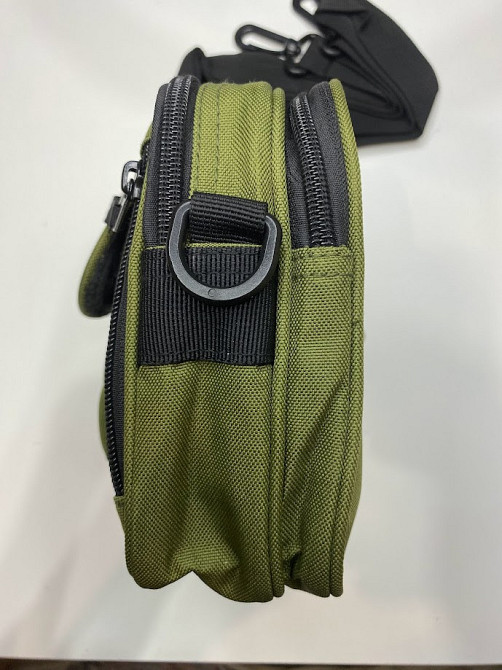 Сумка через плече Carhartt Кархарт 17х17х7 ver.2 зелений Запоріжжя - фото 8