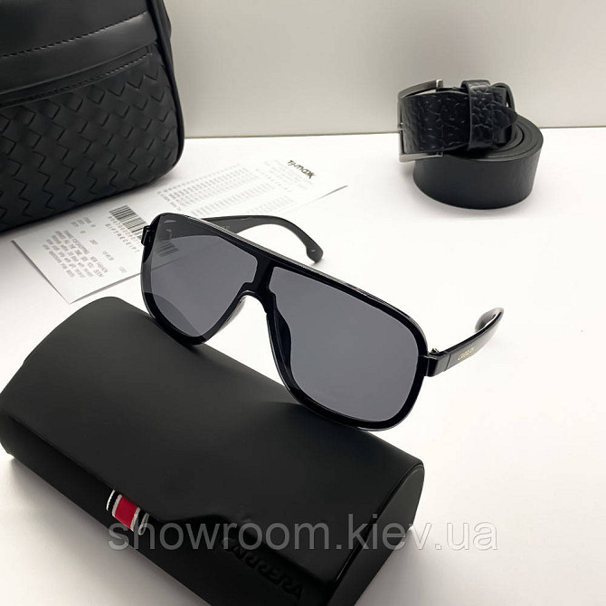 Чоловічі сонцезахисні окуляри маска Carrera 01260 Київ - фото 3