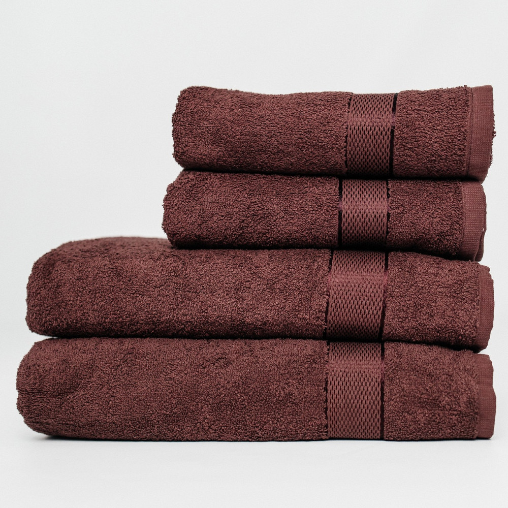 Набір Махрових рушників, Махра,Шоколадний,50/90 та 70/140 Київ - фото 1