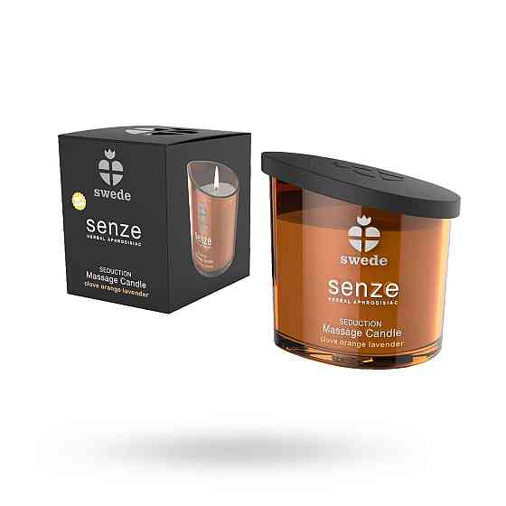 Масажна свічка - Swede Senze Seduction Clove Orange Lavender, 50 мл Sex Aura Київ