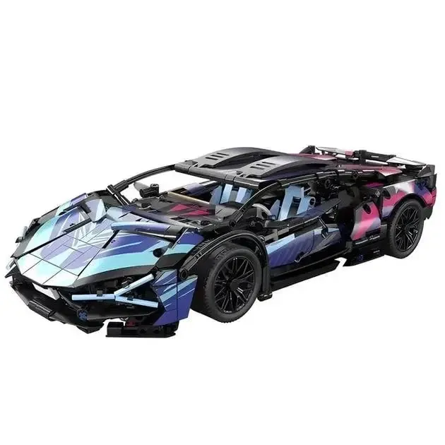 Конструктор Technik Lamborghini Sián Cyberpunk, 1314 деталей совместимый с lego лего Киев - изображение 2