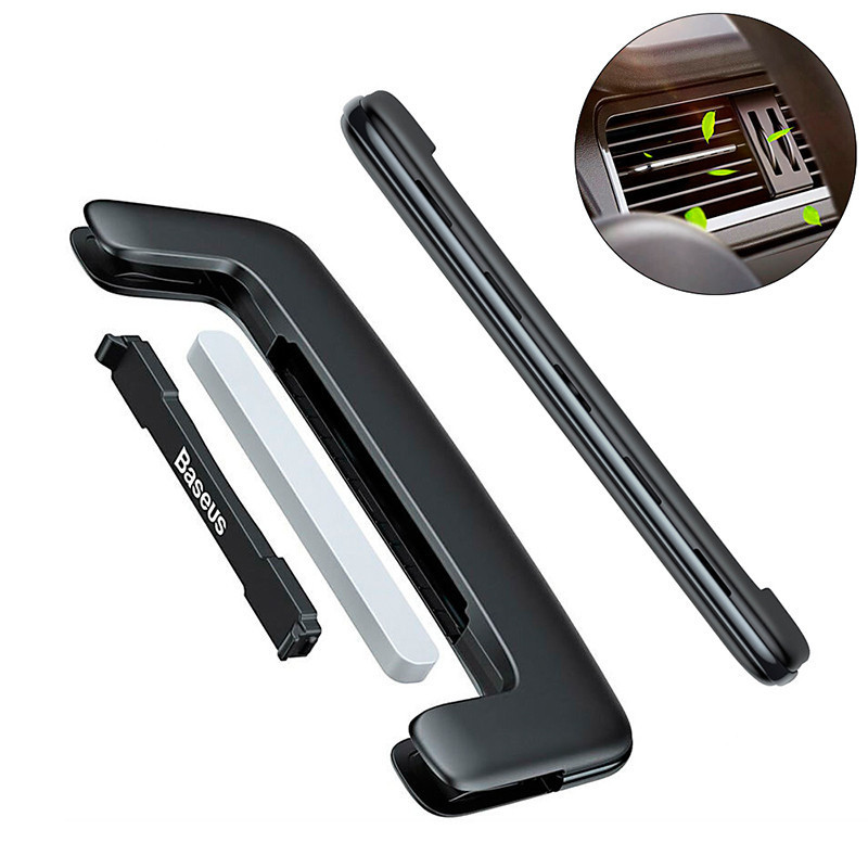 Автомобільний ароматизатор Baseus Paddle car air freshener SUXUN-BP01 (Чорний) Николаев - изображение 1