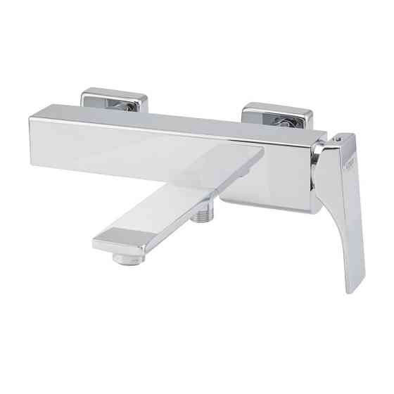 Смеситель для ванны с коротким изливом Koer KB-41010-01 (Цвет хром) (KR3484) Киев