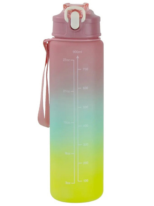 Набір пляшок для води 9045 300-900-2000 мл, 3 шт., різнобарвний Вінниця - фото 9