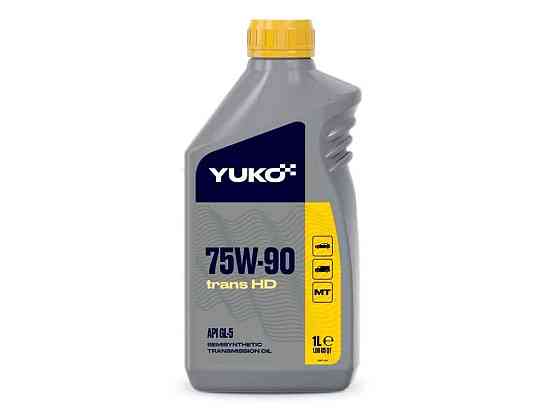 Масло для трансмісій 75W-90 1л TRANS HD GL-5 ТМ YUKO Київ