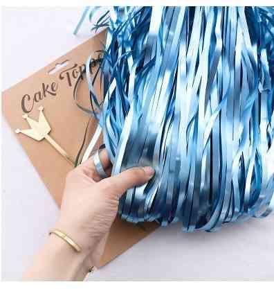 Шторка из фольги для фотозоны матовая 2 м на 1 м голубой Киев