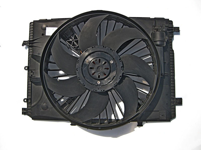 Mercedes-Benz  A2045000493 Вентилятор радіатора 600W із жалюзями C-Class W204 E-Class W212 C207 CLS C218 SL R231 Одесса - изображение 1