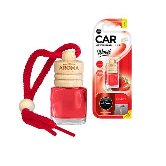 Ароматизатор Aroma Car Wood Strawberry, 6ml рідкий Киев