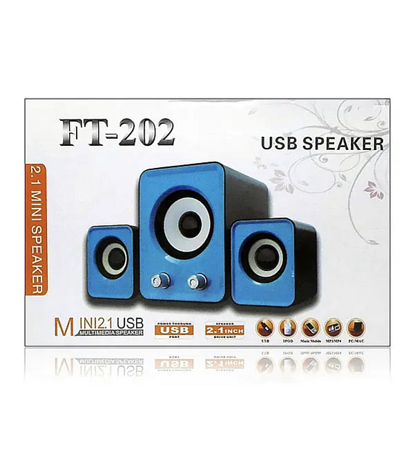 Музичні колонки для комп'ютера 2.1 FT-2022961 (30 шт.) Одеса - фото 1