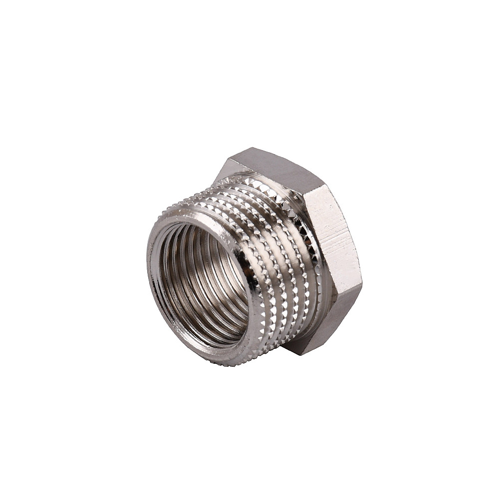 Футорка 1/2″х3/8″ЗВ нікельована NF323S OPTIMUM Тернополь - изображение 2