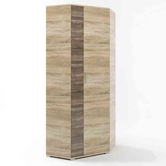 Шкаф угловой Эверест Бриз ШКУ-14 сонома + трюфель (DTM-2313) Днепр