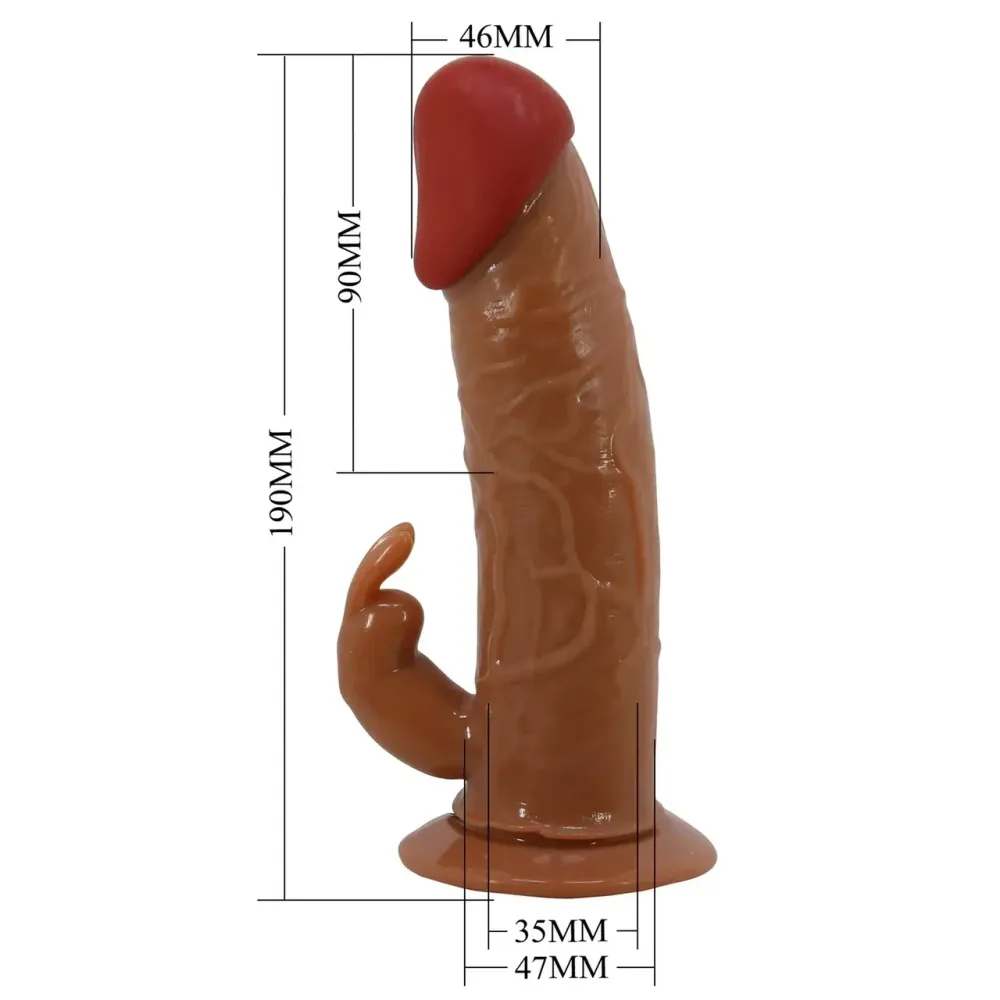 Страпон унисекс с вибростимуляцией Pretty Love - Marion Universal Strap-On Harness, Dildo 7.4'' Sex Aura Киев - изображение 9